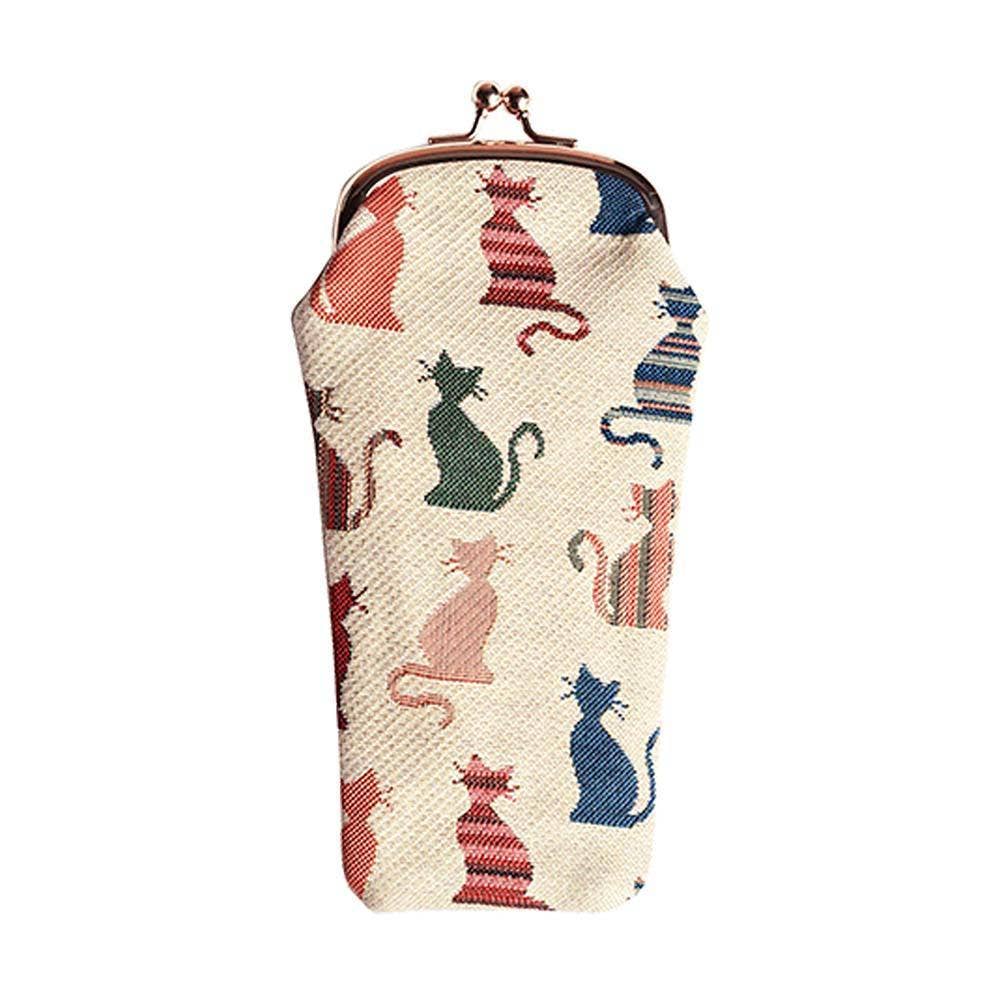 CHEEKY CAT GLASSES SUNGLASSES POUCH CASE