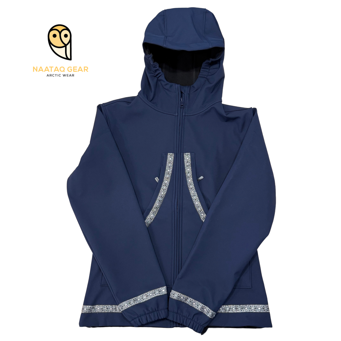 Fleece Lined Atmik - Navy/Silver