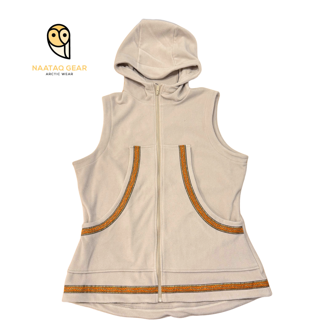 Nuna Fleece Vest - Tan