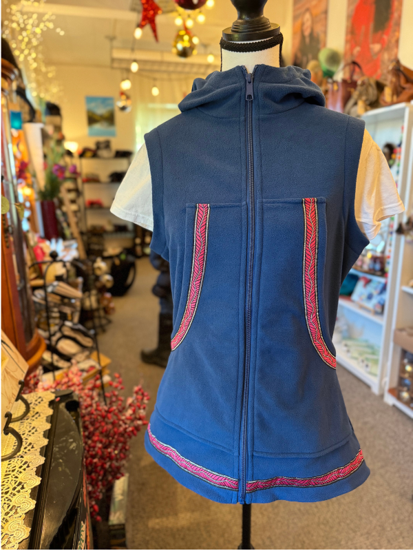 Nuna Fleece Vest - Navy