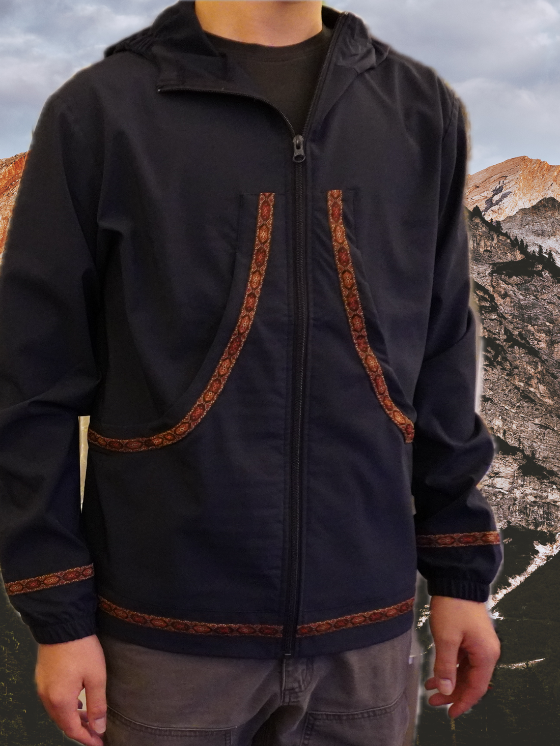 Anugi Men's/Unisex Jacket - Navy