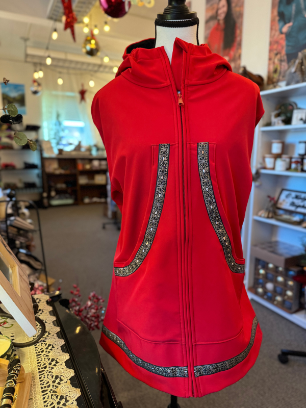Fleece Lined Atmik - Red