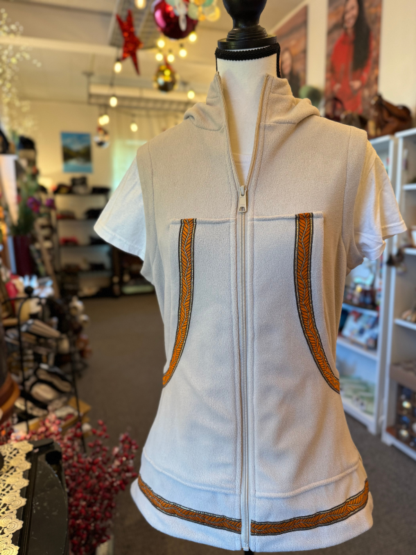 Nuna Fleece Vest - Tan (NEW)